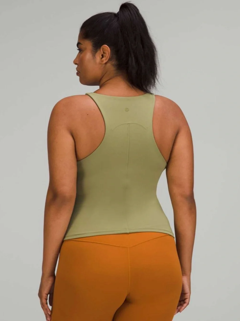 Lululemon Instill Tank Top Size 4 in Bronze Green